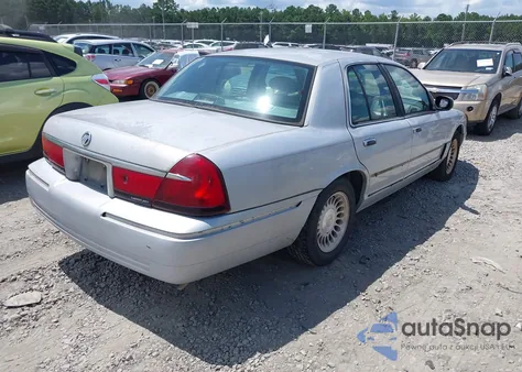 2000 Mercury Grand Marquis Ls from USA, damaged, VIN 2MEFM75W6YX644375